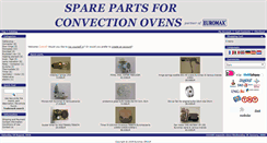 Desktop Screenshot of ovenspareparts.com